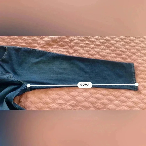 Gloria Vanderbilt Amanda Like New Jeans Size 14 Petite - Picture 6 of 9